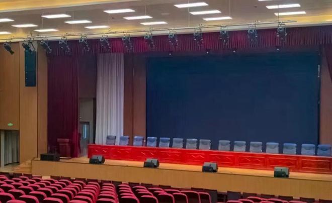 甘肃省永靖县移民中学报告厅SONIC斯尼克音响助力